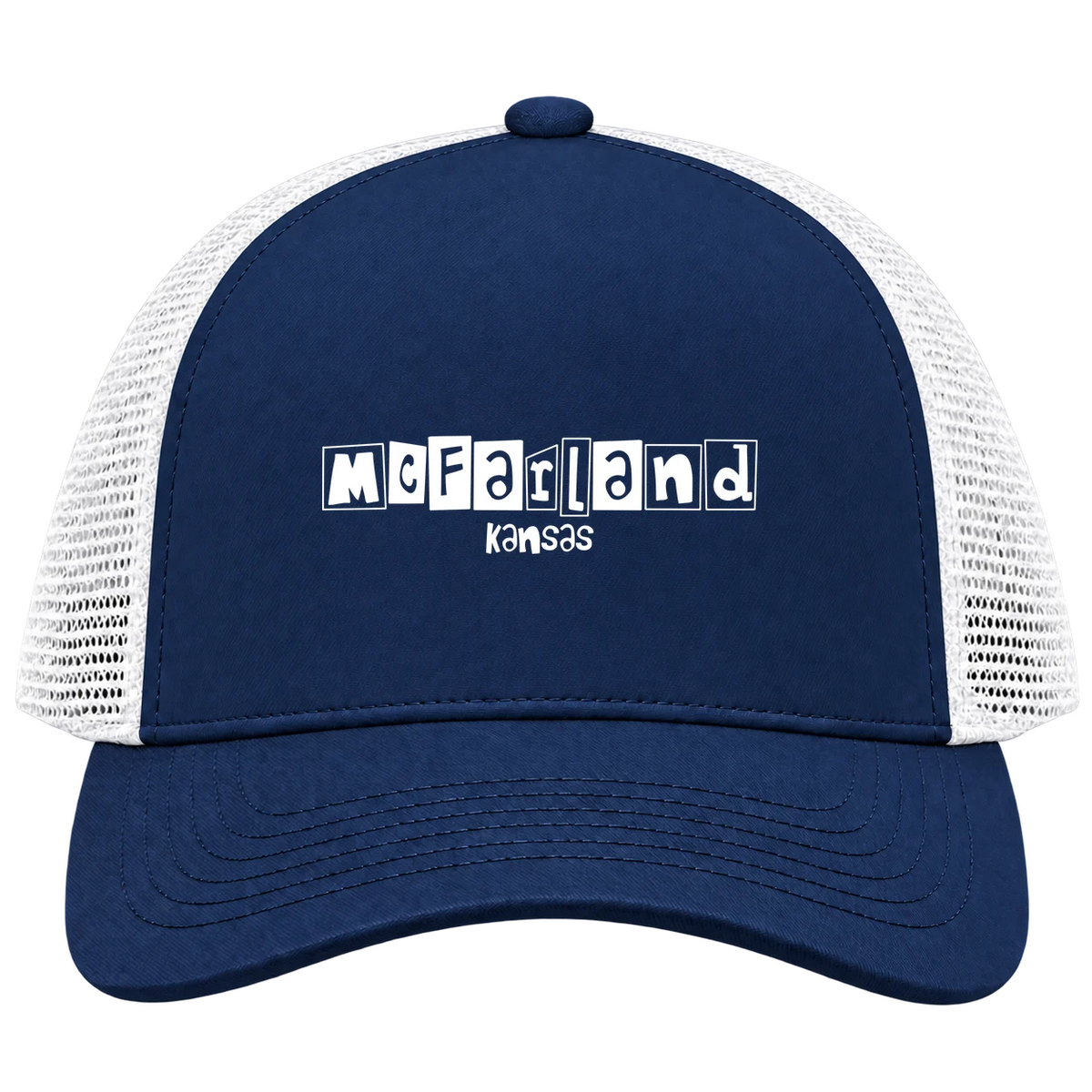 McFarland, Kansas Hometown Trucker Cap