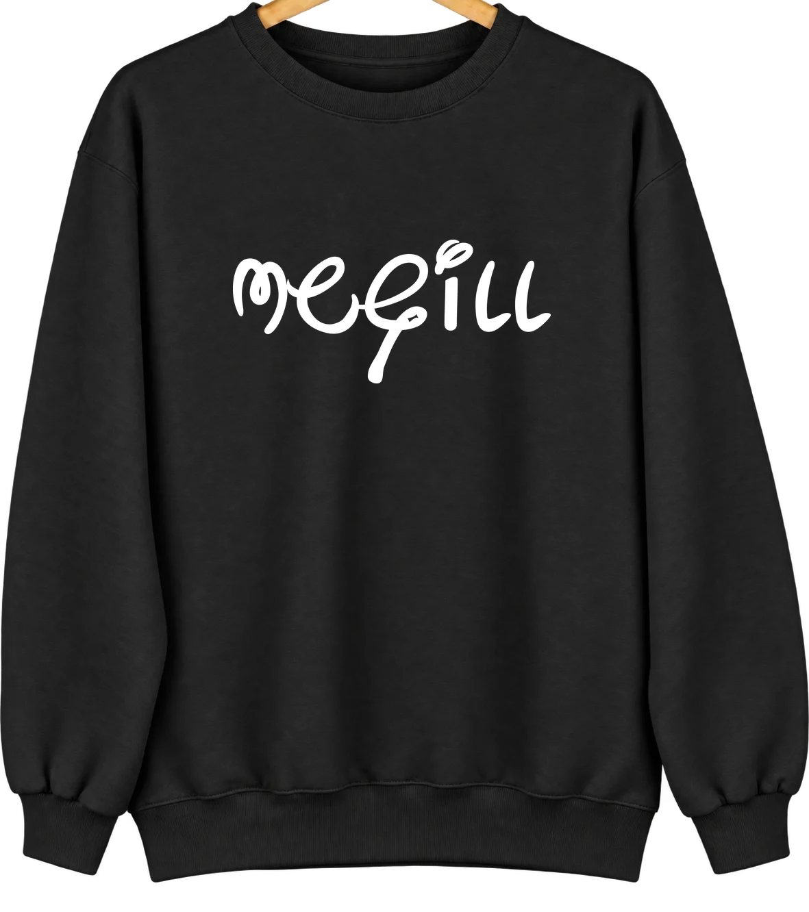 McGill, Nevada Hometown Crewneck — Black