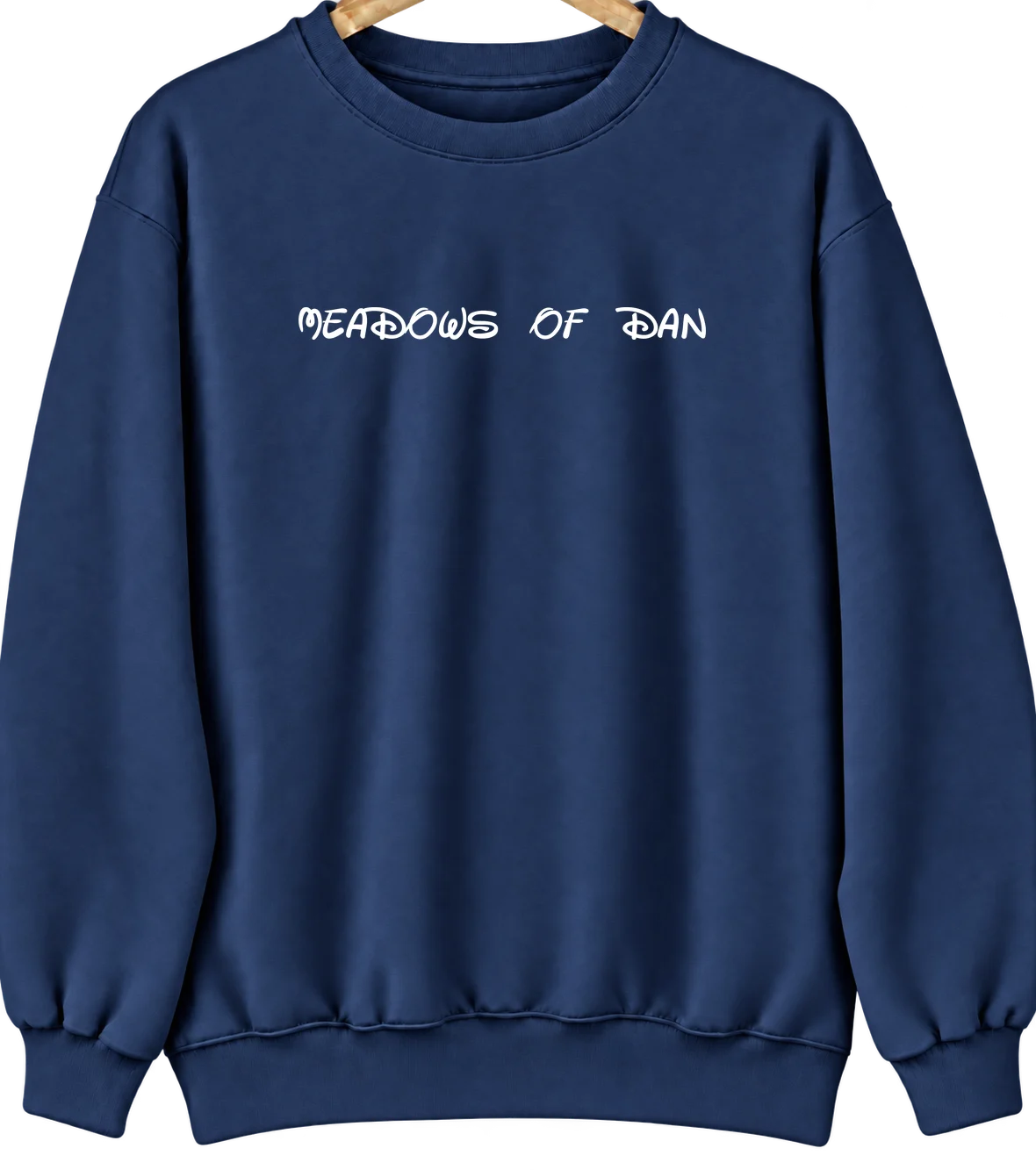 Meadows of Dan, Virginia Hometown Crewneck — Navy