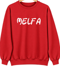 Melfa, Virginia Hometown Crewneck — Red