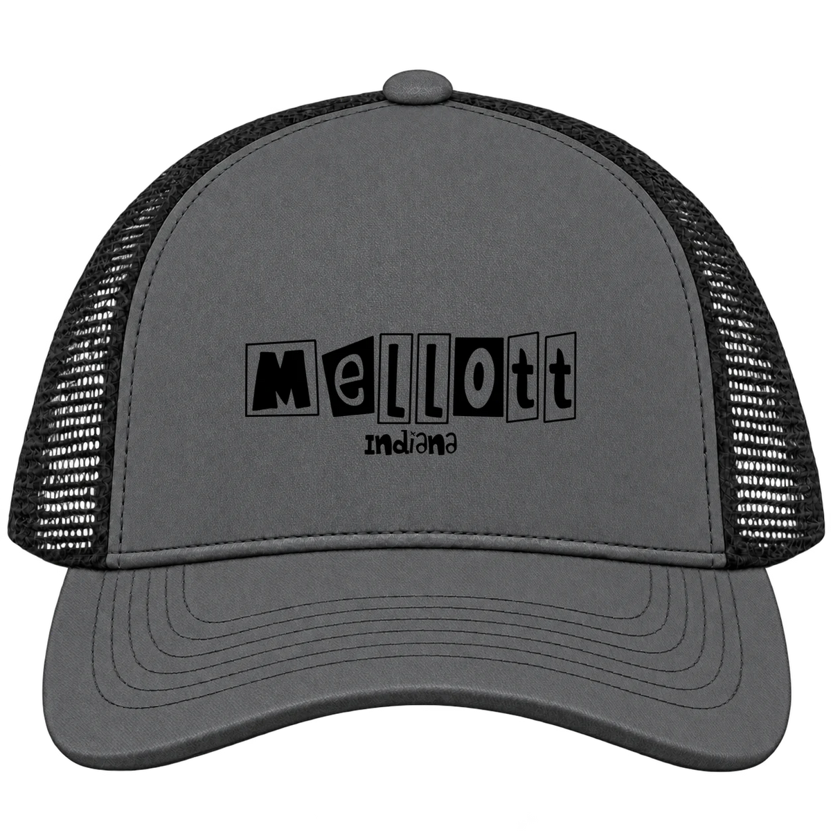 Mellott, Indiana Hometown Trucker Cap