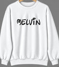 Melvin, Illinois Hometown Crewneck — White