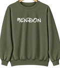 Mendon, Ohio Hometown Crewneck — Military Green