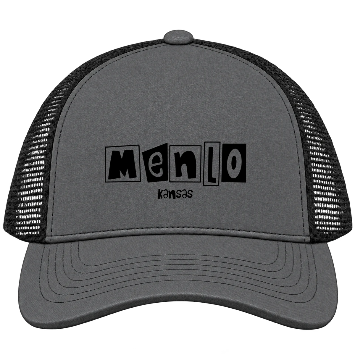 Menlo, Kansas Hometown Trucker Cap
