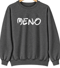 Meno, Oklahoma Hometown Crewneck — Dark Heather