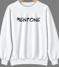 Mentone, Indiana Hometown Crewneck — White