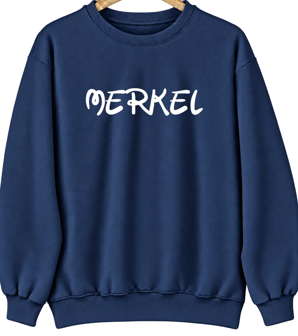 Merkel, Texas Hometown Crewneck — Navy