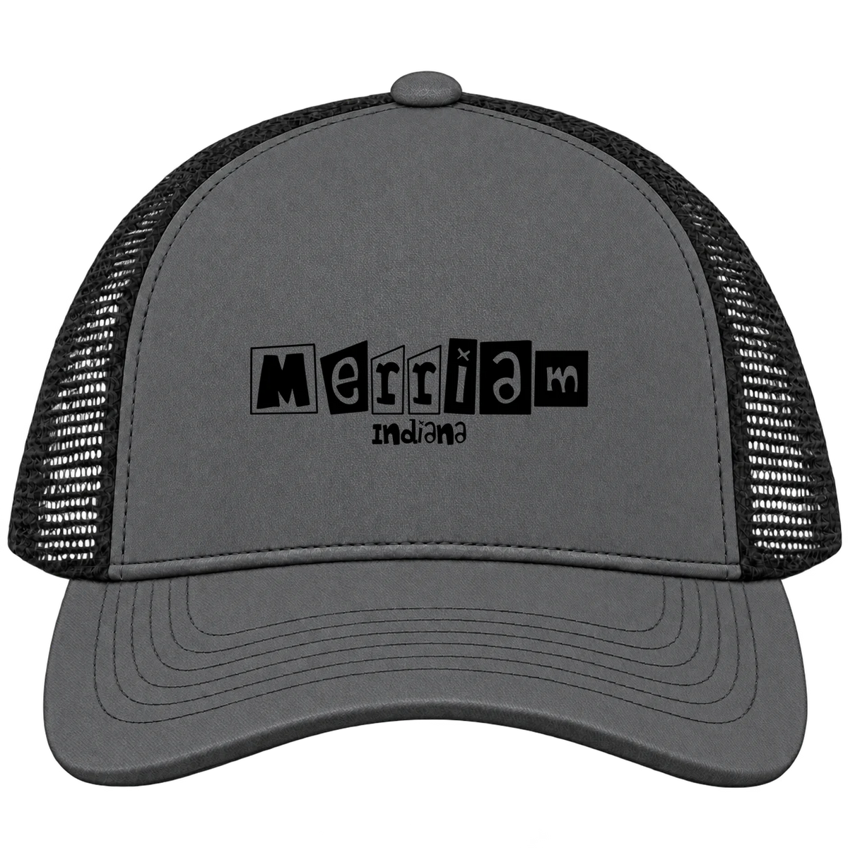 Merriam, Indiana Hometown Trucker Cap