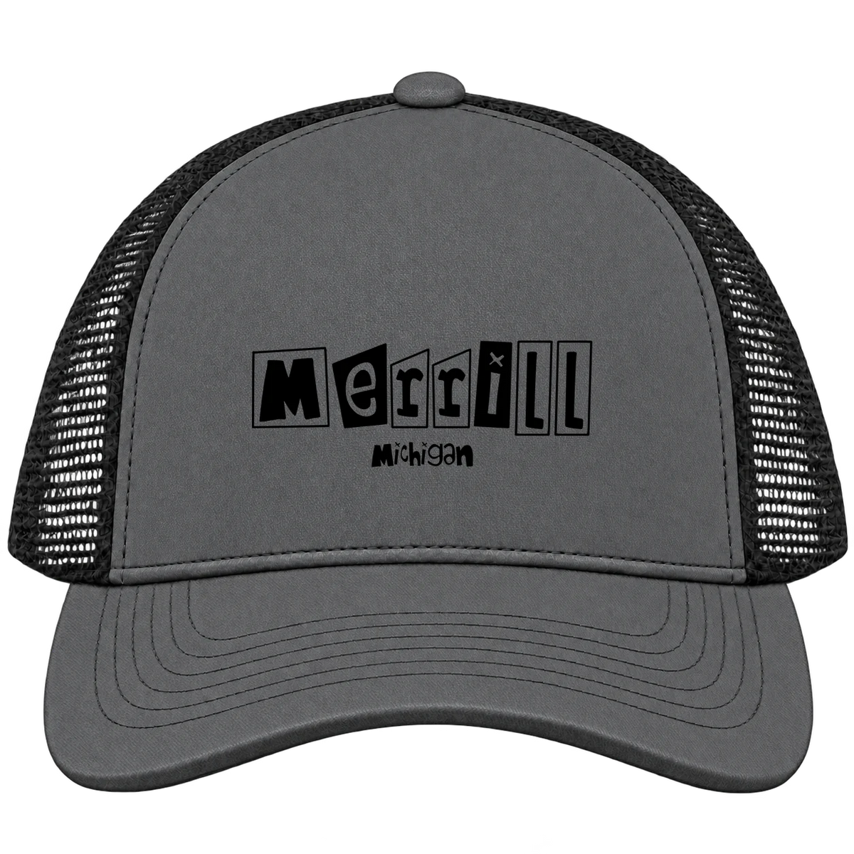 Merrill, Michigan Hometown Trucker Cap