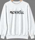Merrill, Oregon Hometown Crewneck — White