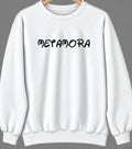 Metamora, Michigan Hometown Crewneck — White