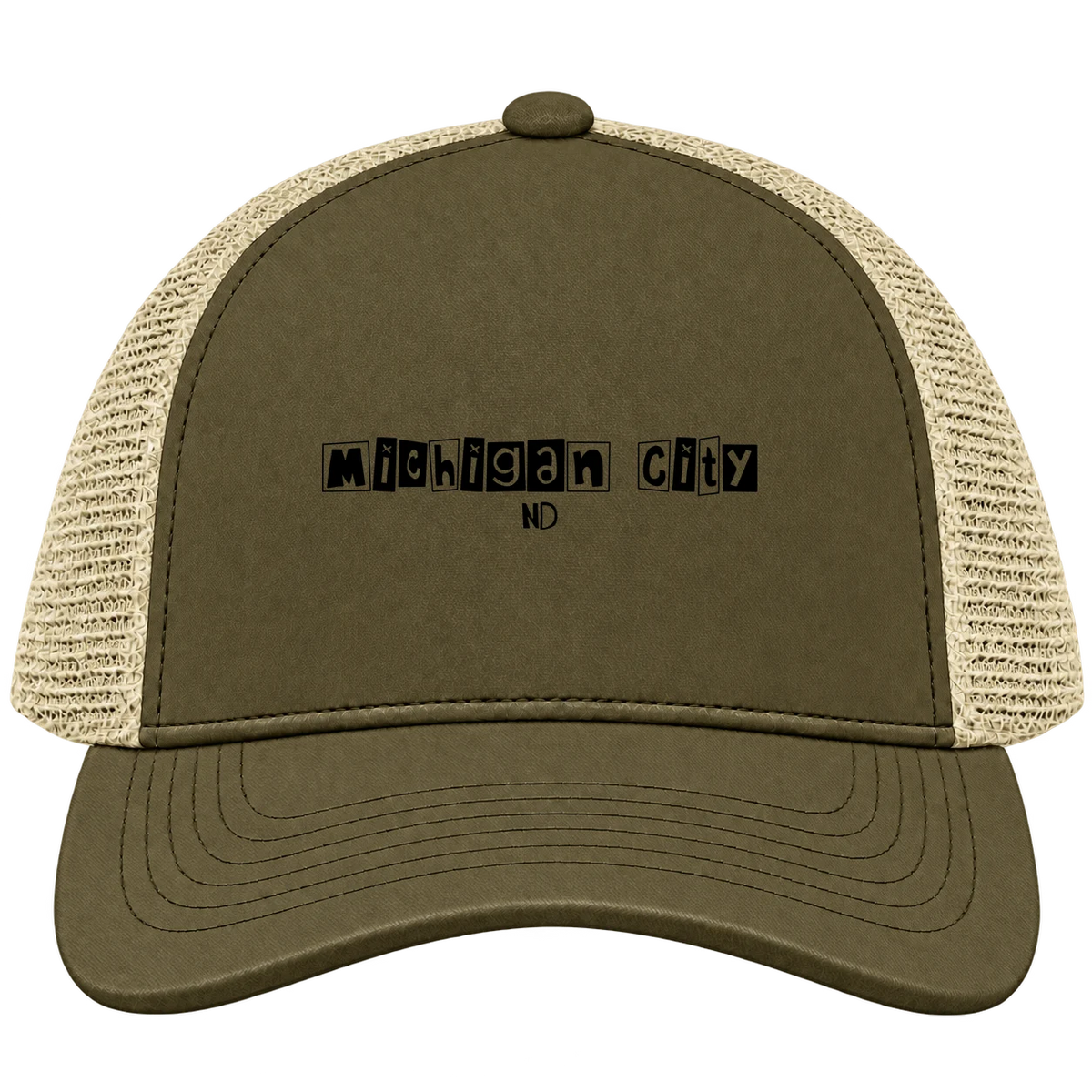 Michigan City, ND Hometown Trucker Cap