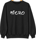 Micro, North Carolina Hometown Crewneck — Black