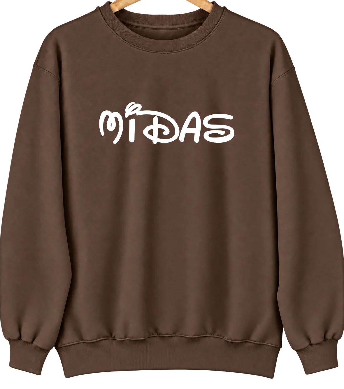 Midas, Nevada Hometown Crewneck — Brown