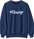 Midway, Arkansas Hometown Crewneck — Navy
