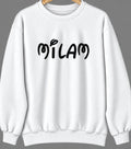 Milam, Texas Hometown Crewneck — White