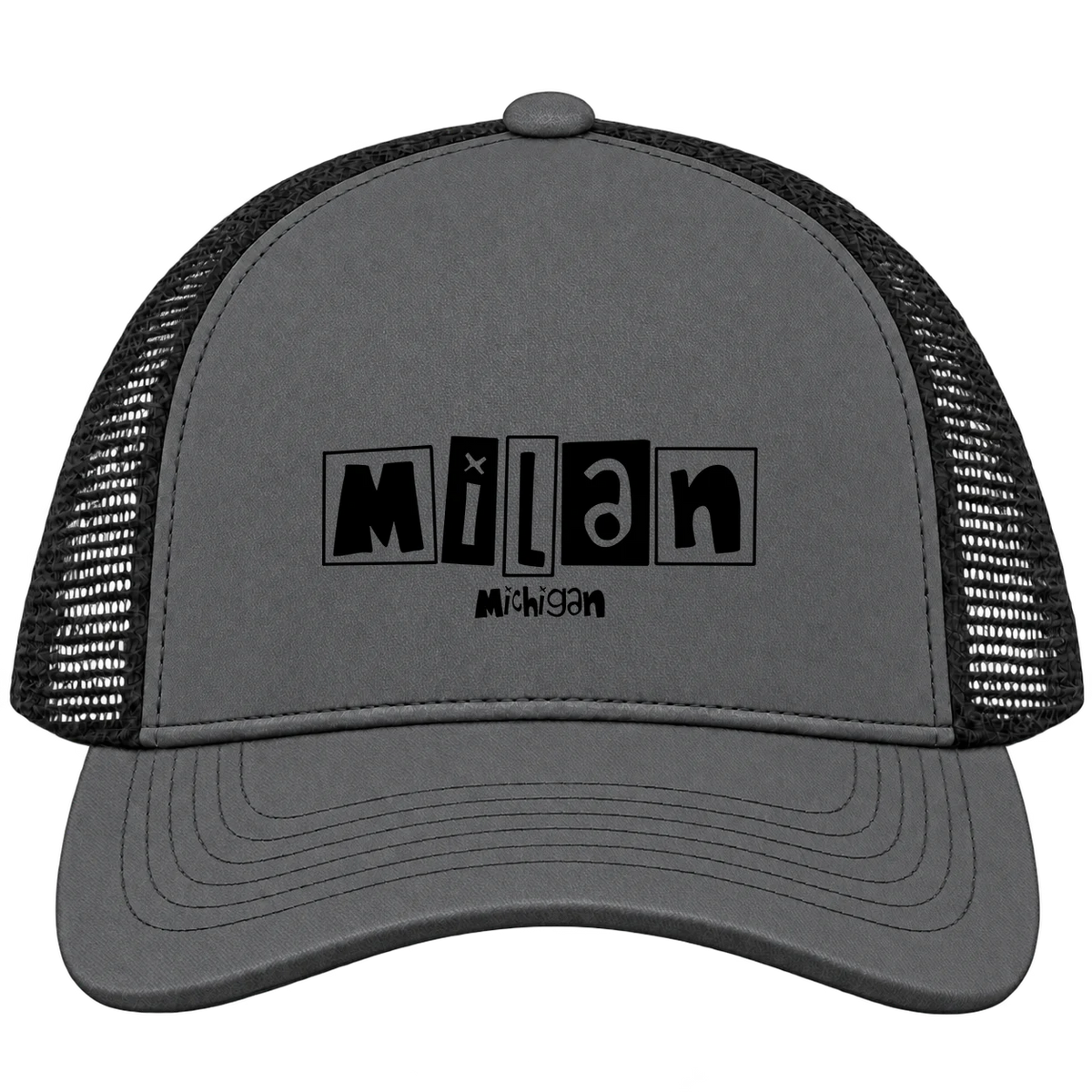 Milan, Michigan Hometown Trucker Cap