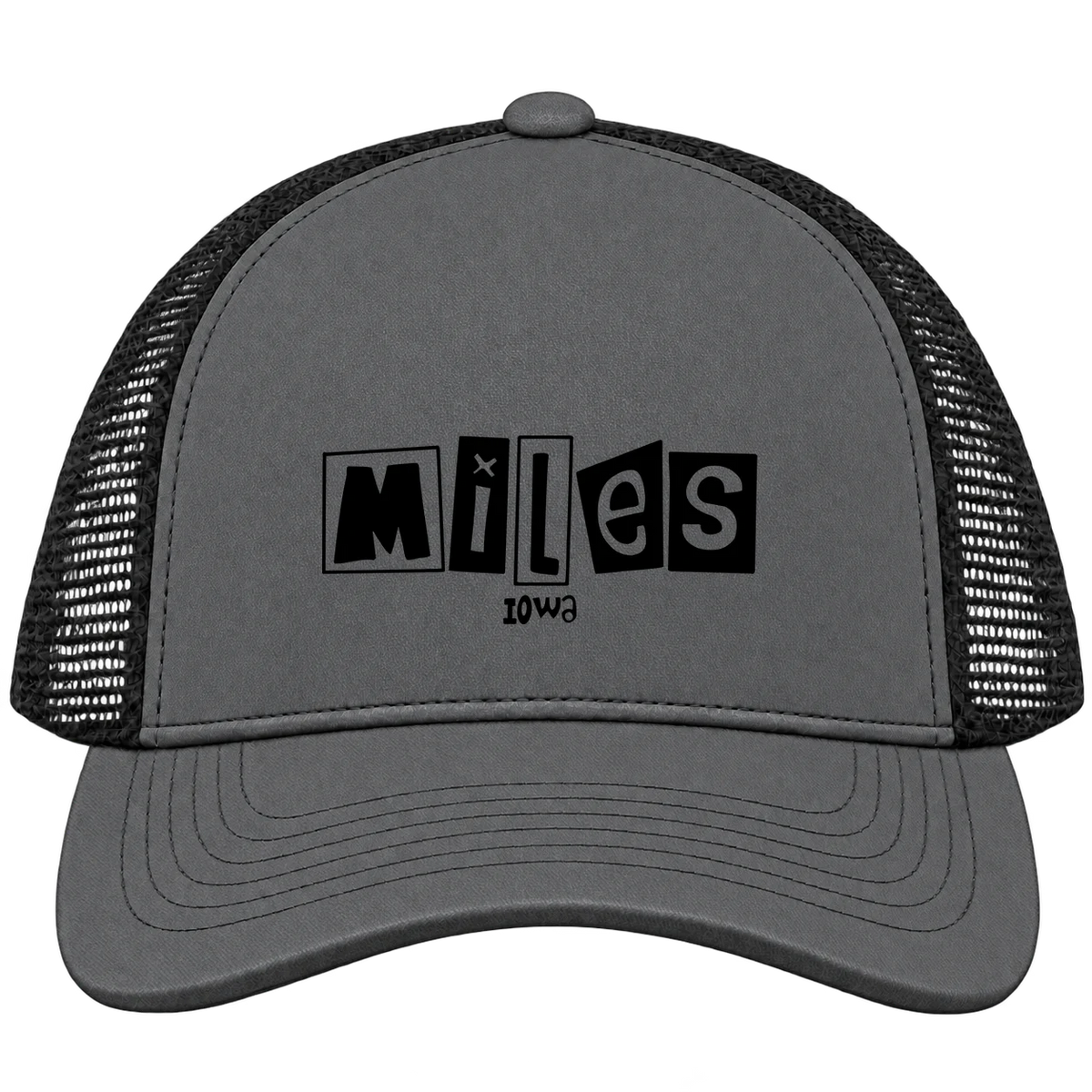 Miles, Iowa Hometown Trucker Cap