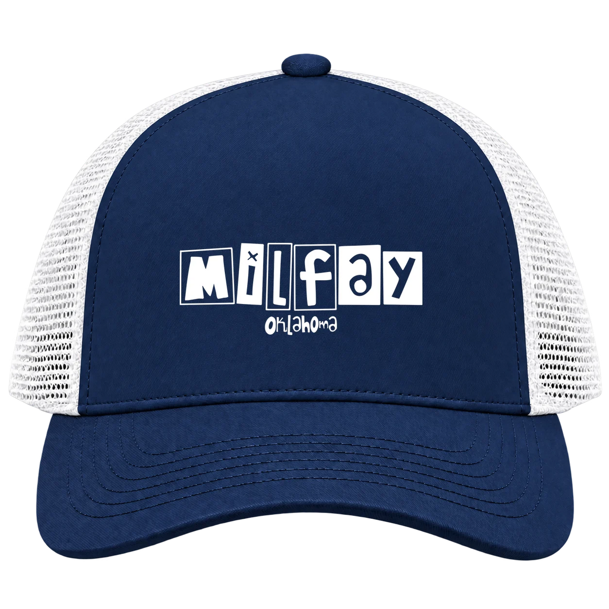 Milfay, Oklahoma Hometown Trucker Cap