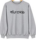 Milford, Iowa Hometown Crewneck — Sport Grey