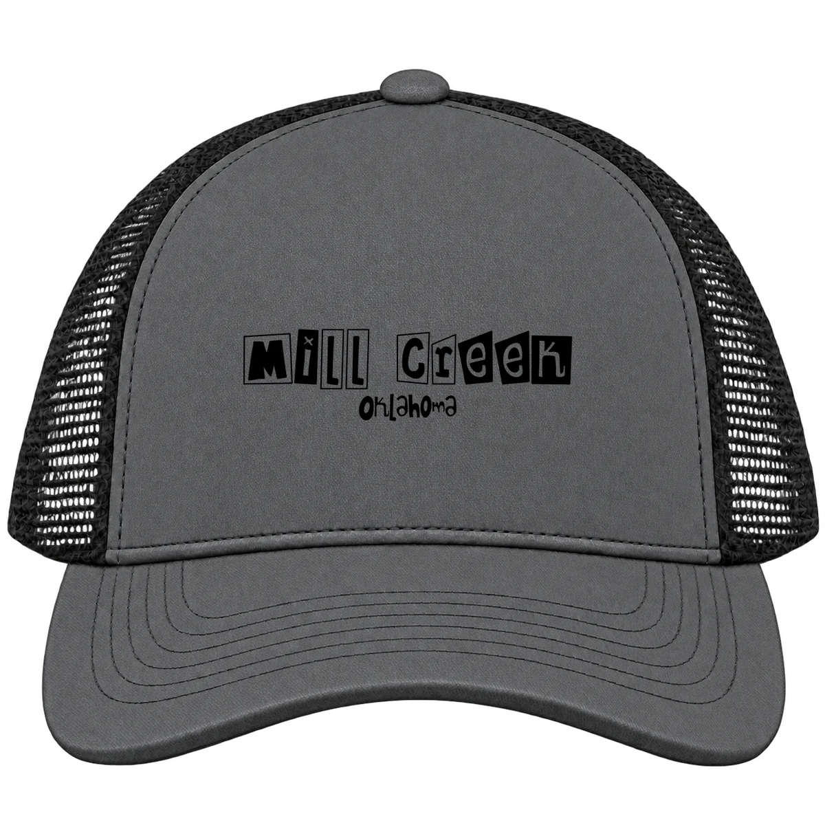 Mill Creek, Oklahoma Hometown Trucker Cap