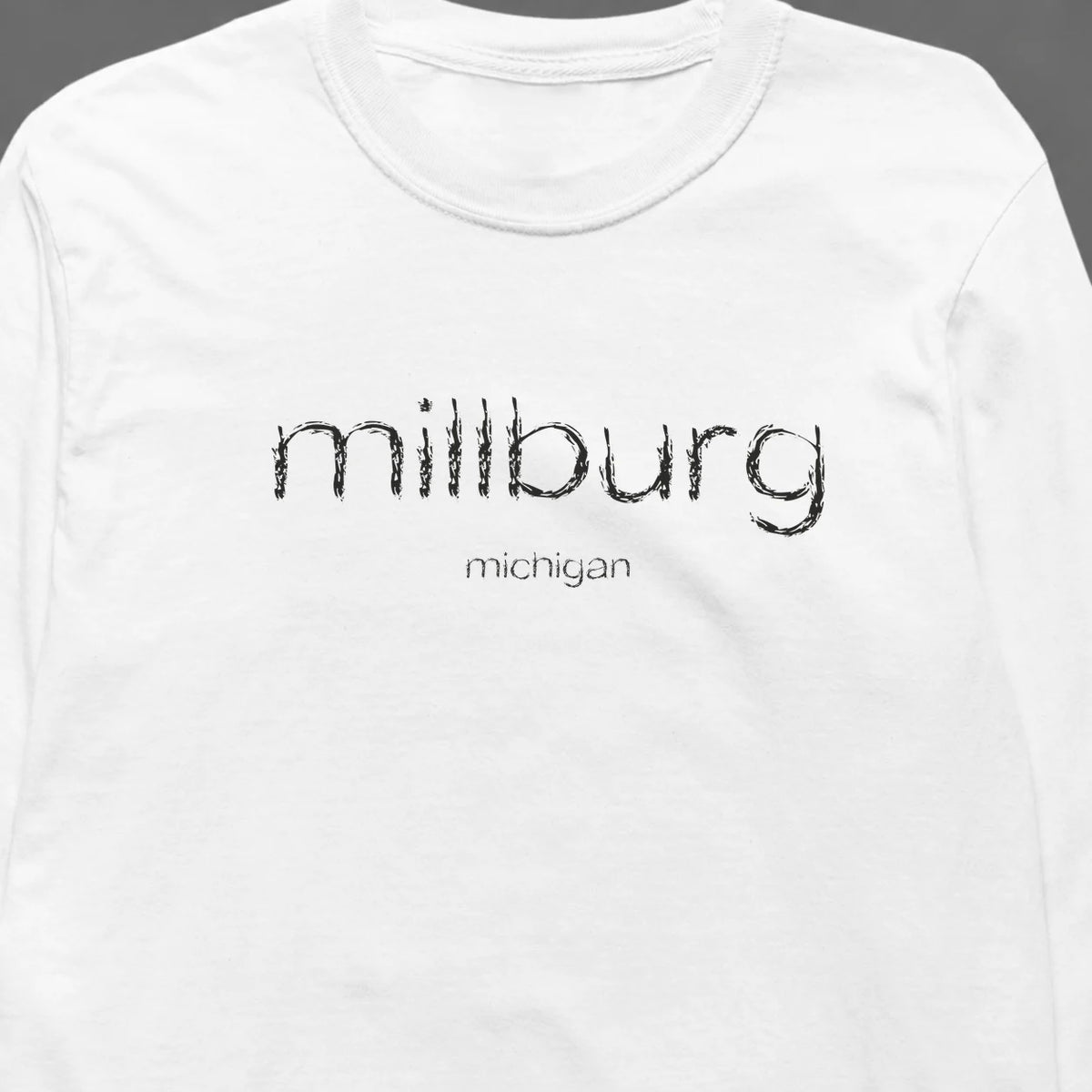 Millburg, Michigan Hometown Long-Sleeve