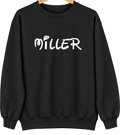 Miller, Ohio Hometown Crewneck — Black