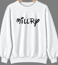 Millry, Alabama Hometown Crewneck — White