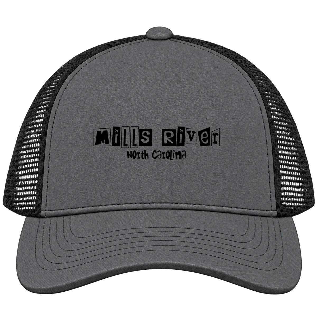 Mills River, North Carolina Hometown Trucker Cap