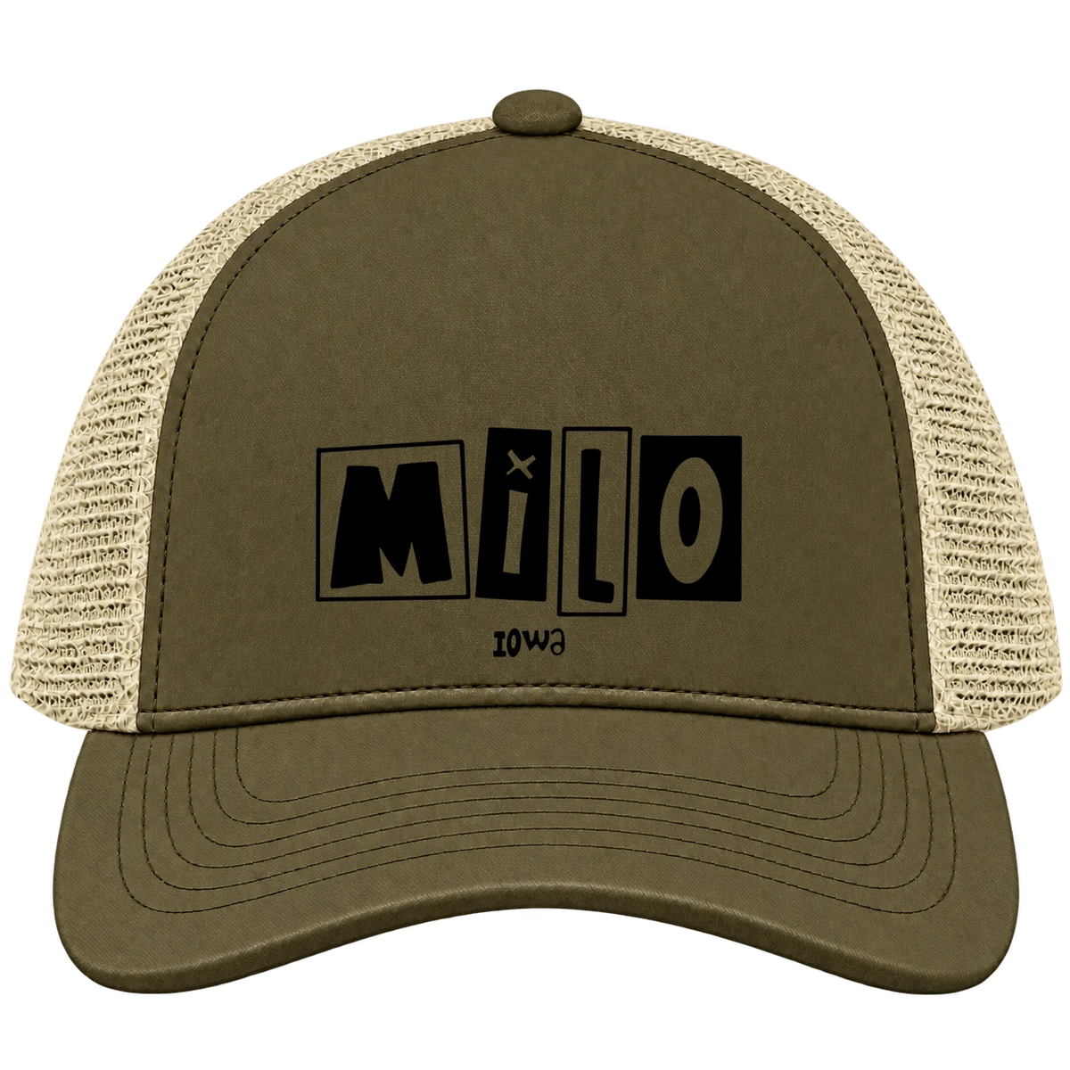 Milo, Iowa Hometown Trucker Cap