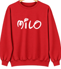 Milo, Iowa Hometown Crewneck — Red