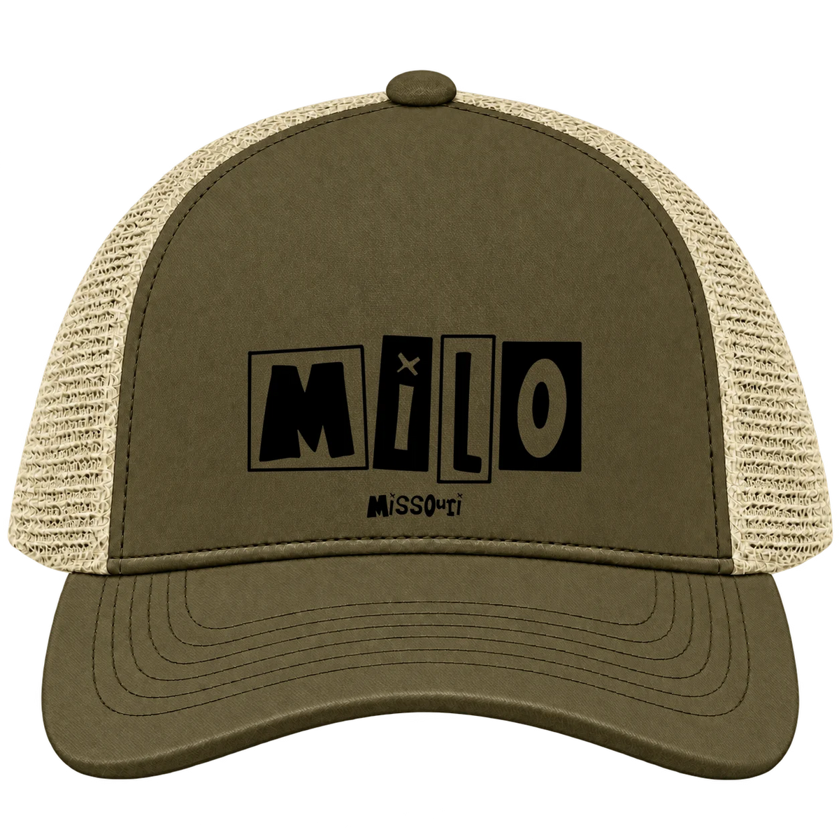 Milo, Missouri Hometown Trucker Cap