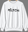 Milton, Indiana Hometown Crewneck — White