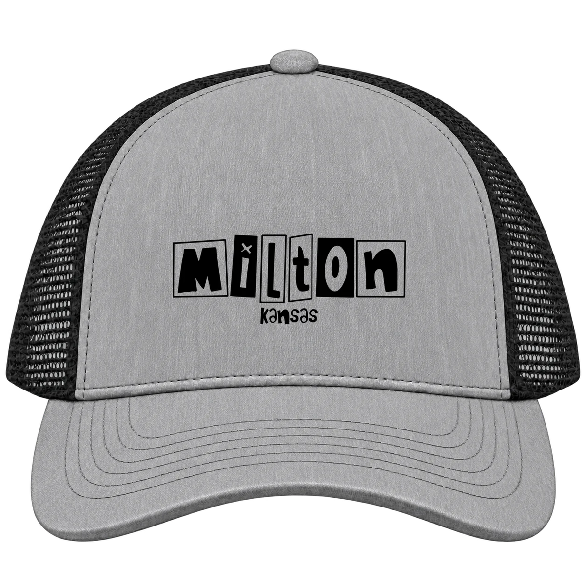 Milton, Kansas Hometown Trucker Cap