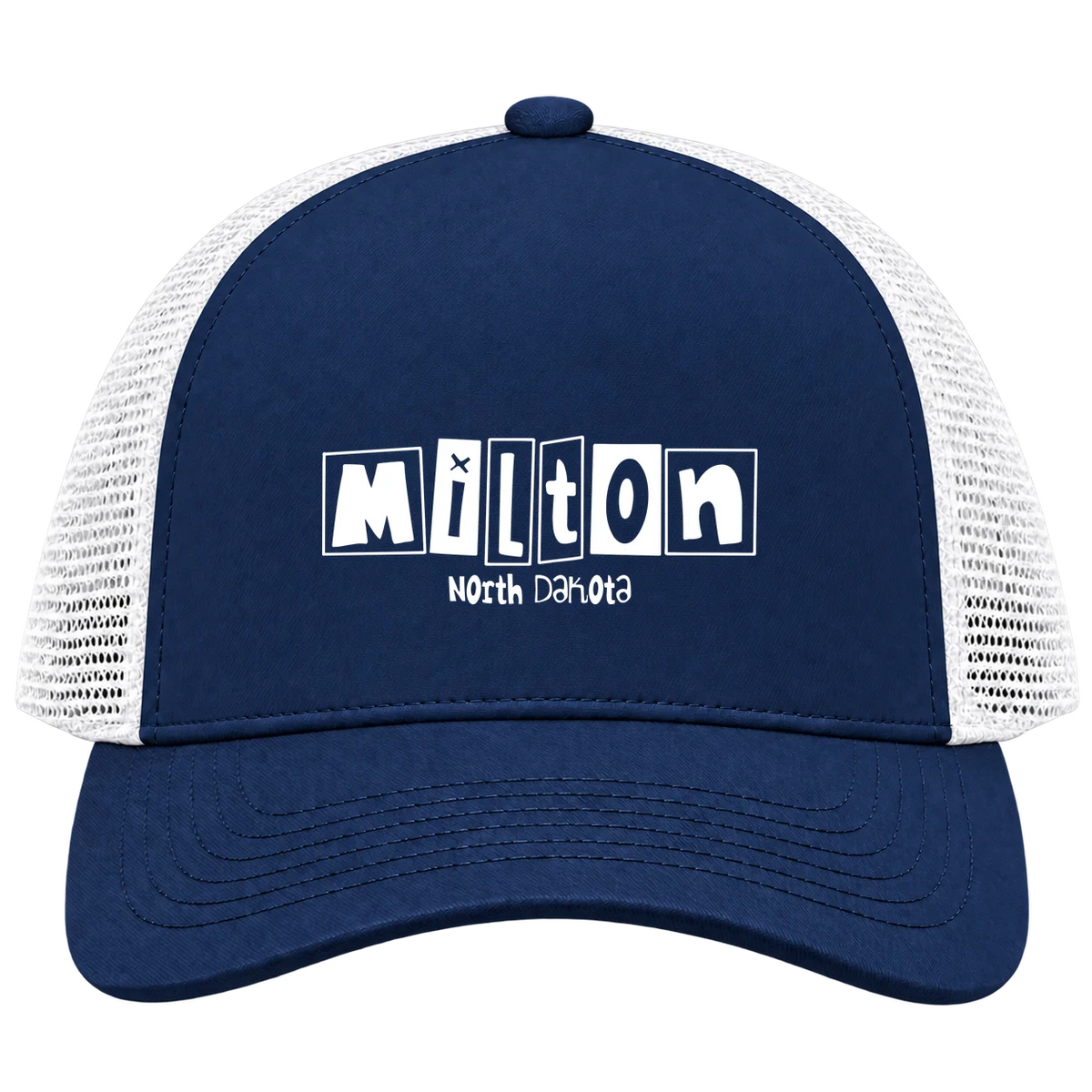 Milton, North Dakota Hometown Trucker Cap