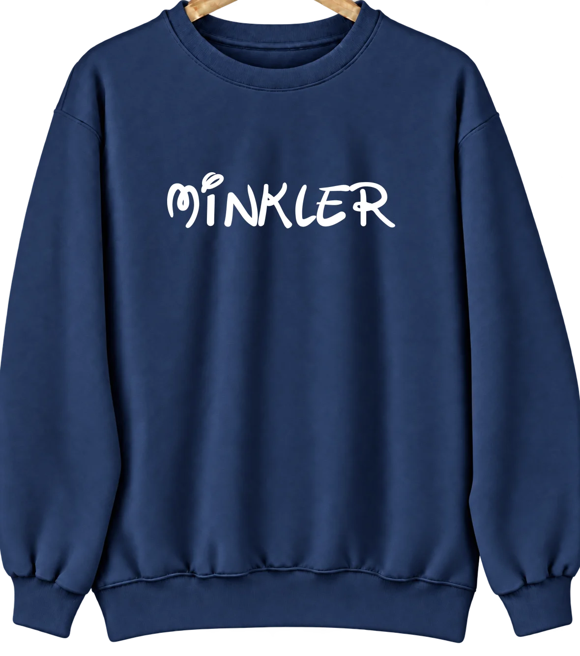 Minkler, California Hometown Crewneck — Navy