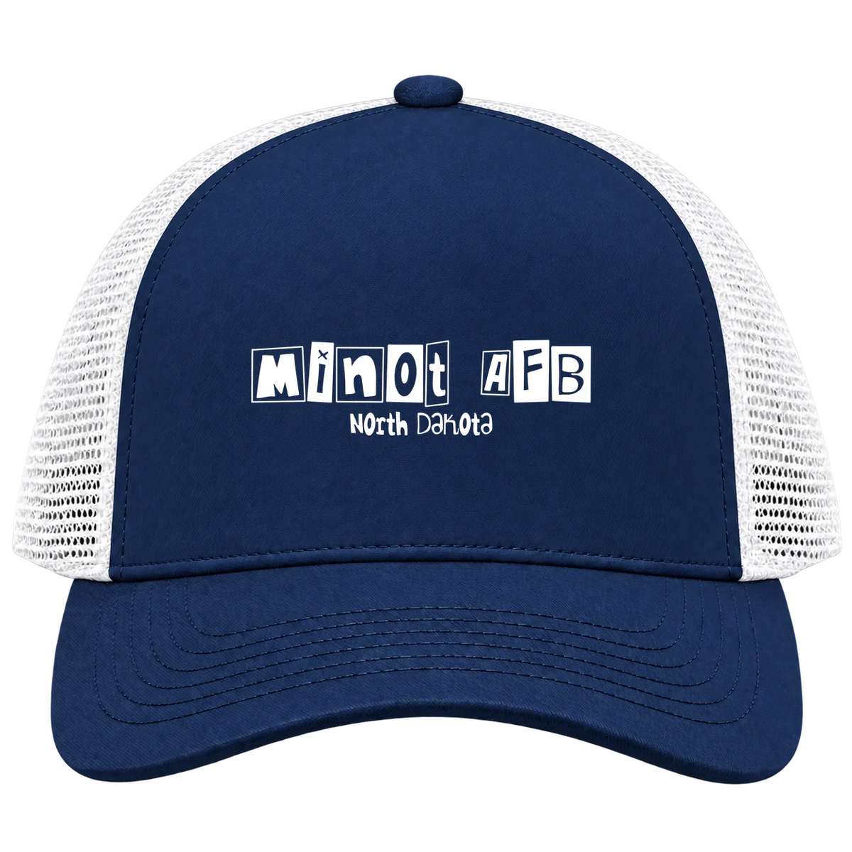 Minot AFB, North Dakota Hometown Trucker Cap