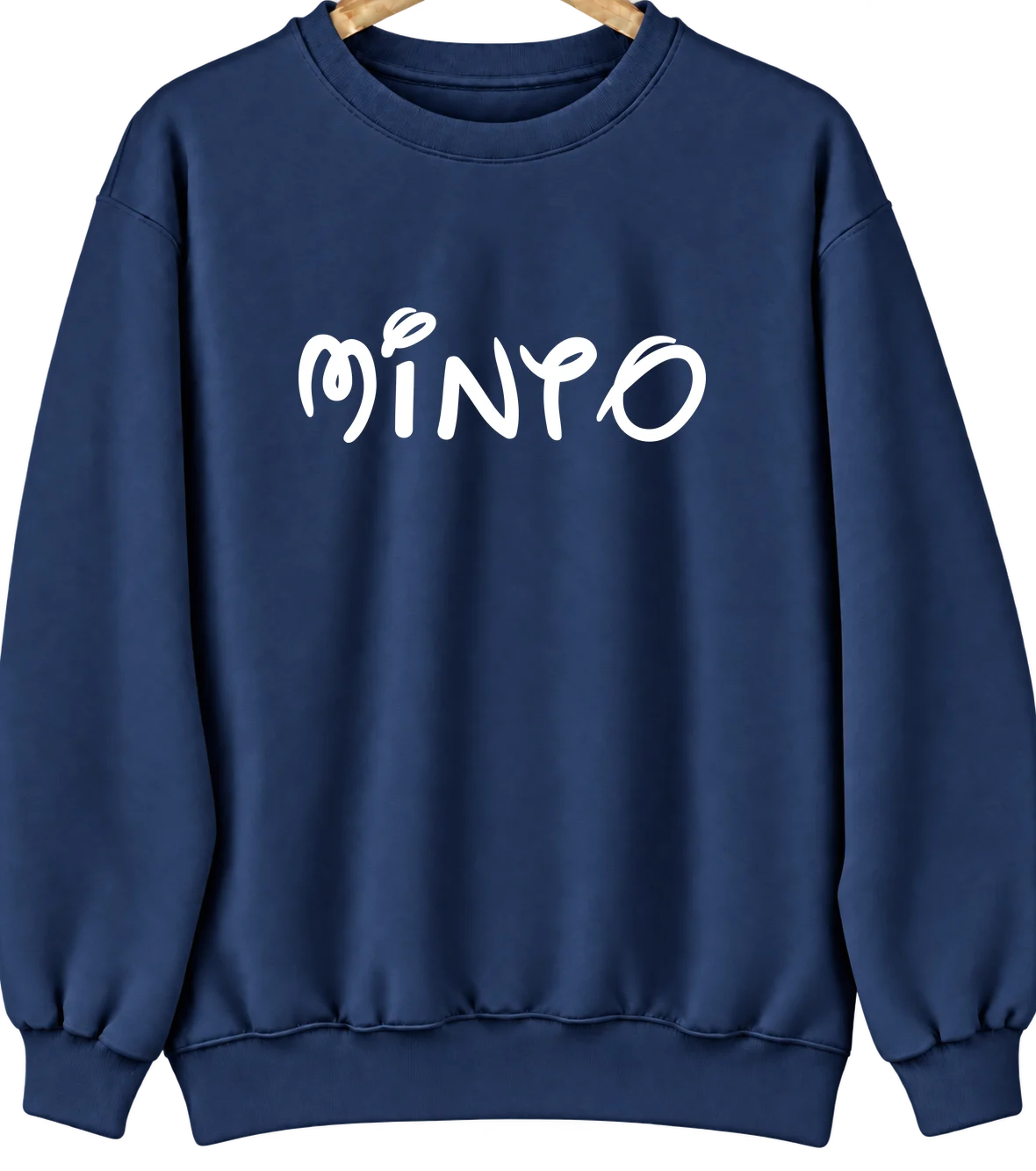 Minto, Alaska Hometown Crewneck — Navy