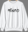 Minto, North Dakota Hometown Crewneck — White