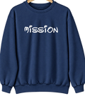 Mission, Wisconsin Hometown Crewneck — Navy