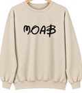 Moab, Utah Hometown Crewneck — Sand