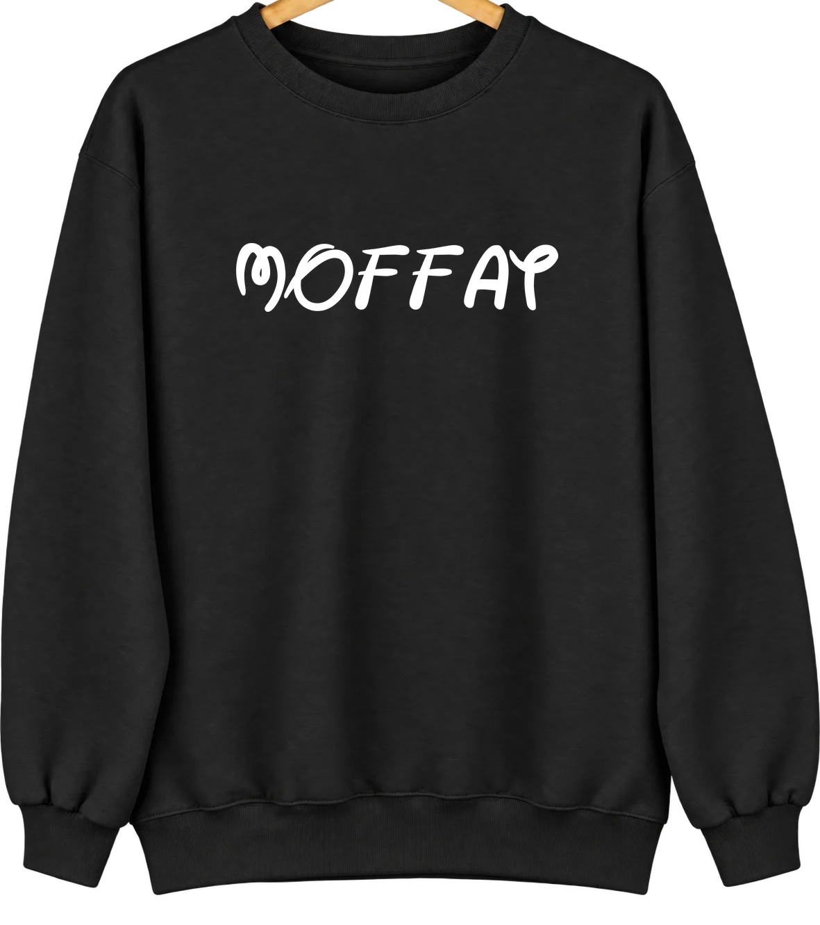 Moffat, Colorado Hometown Crewneck — Black