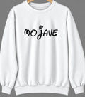 Mojave, California Hometown Crewneck — White