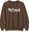 Mona, Utah Hometown Crewneck — Brown