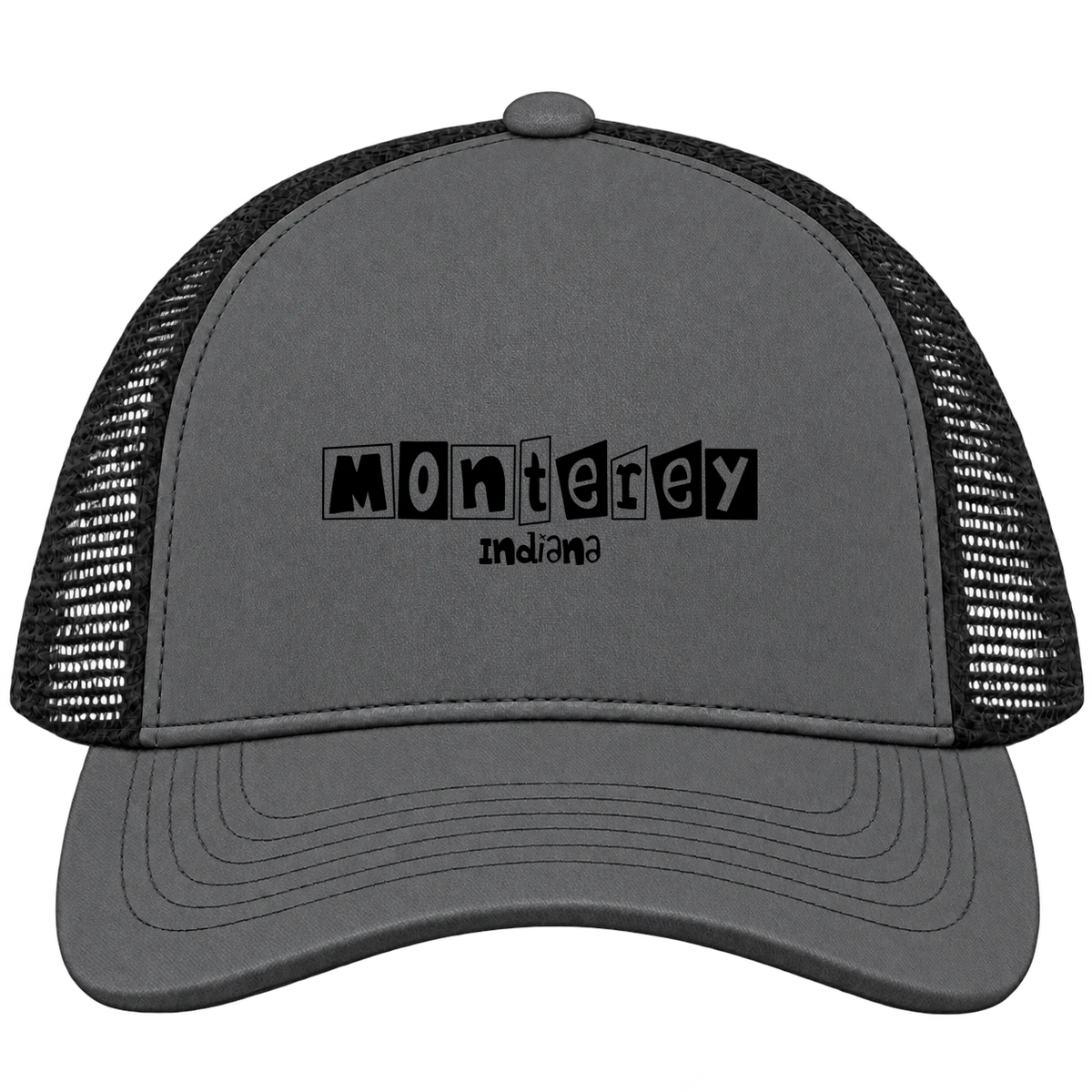 Monterey, Indiana Hometown Trucker Cap