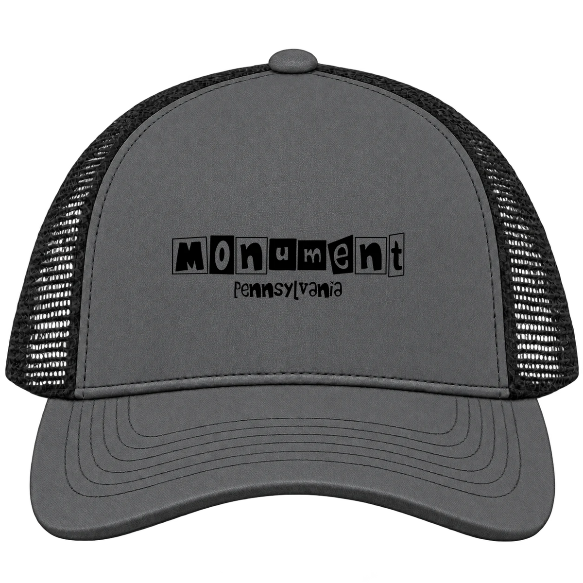 Monument, Pennsylvania Hometown Trucker Cap