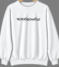 Morrisonville, New York Hometown Crewneck — White
