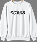 Morse, Louisiana Hometown Crewneck — White