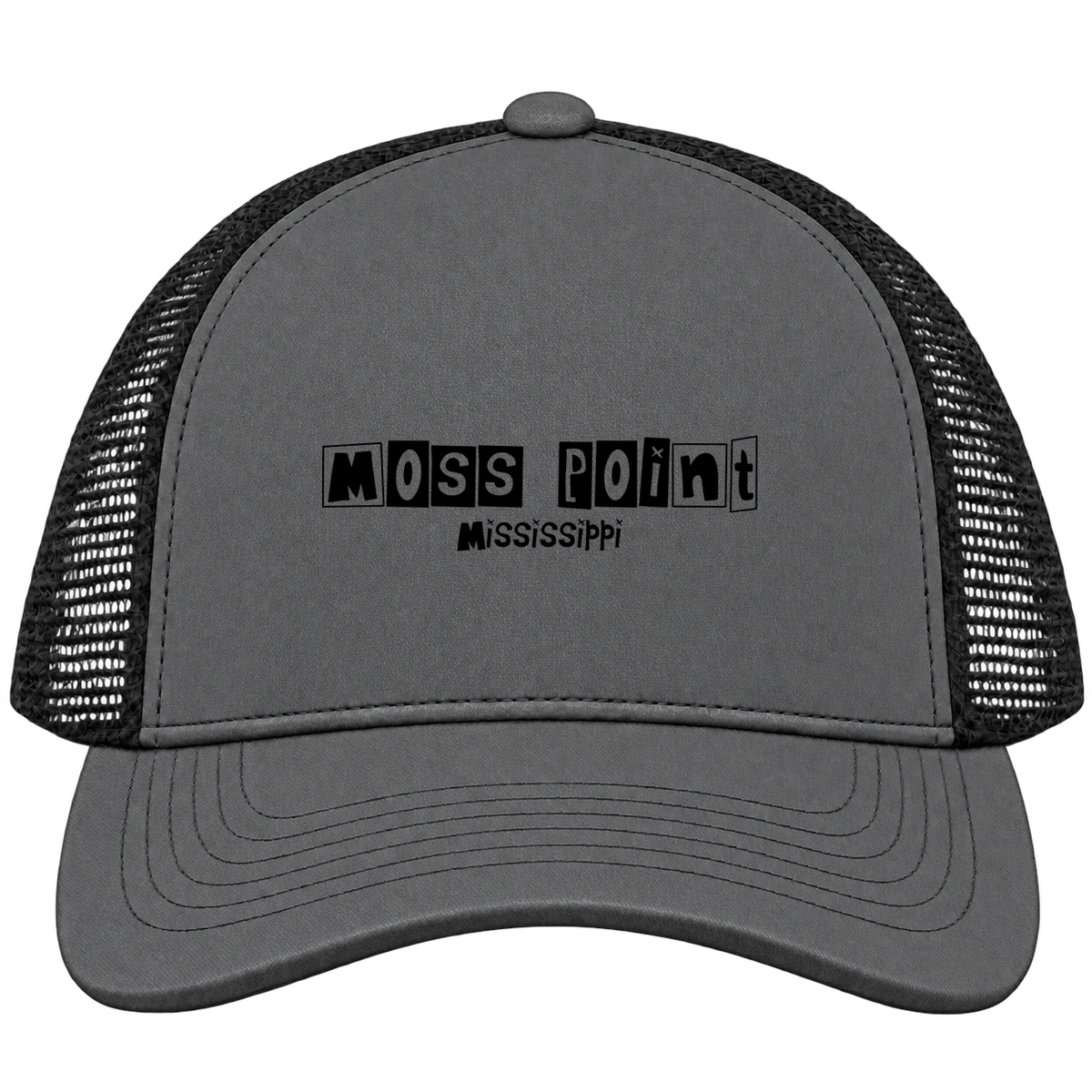 Moss Point, Mississippi Hometown Trucker Cap