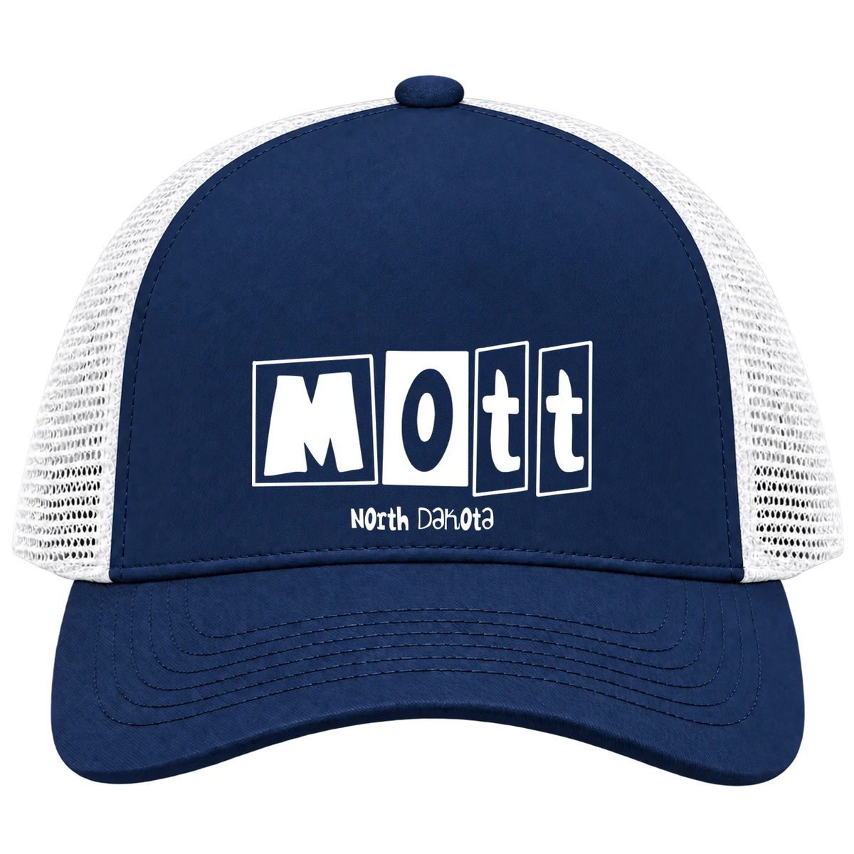 Mott, North Dakota Hometown Trucker Cap
